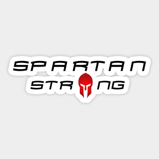 Spartan Strong Warrior 300 msu Helmet Sticker